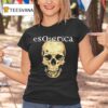 Esoterica Paper Skull T Shirt