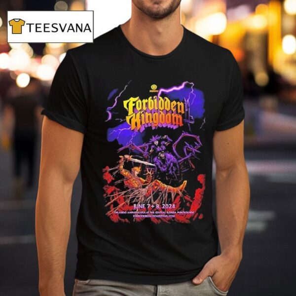 Forbidden Kingdom Spider Zone Orlando T Shirt