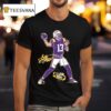 Garrett Nussmeier Superstar Pose Lsu Tigers T Shirt