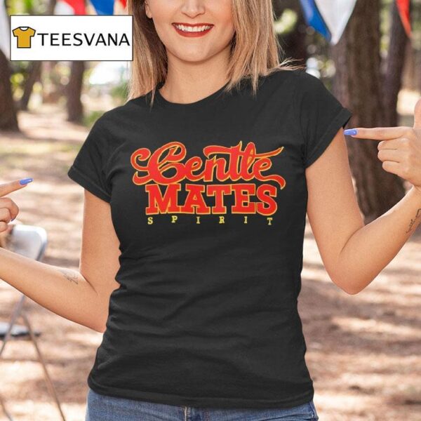 Gentle Mates Spirit Noir Logo T Shirt