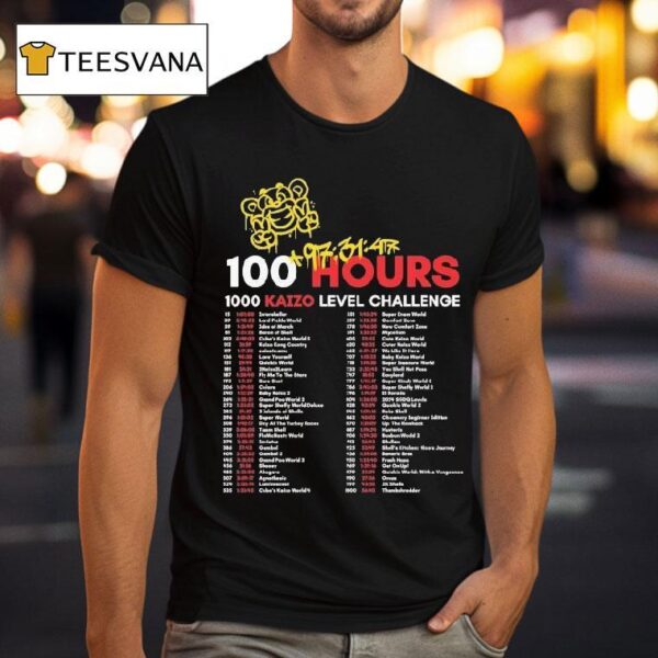 Grandpoobear K Kaizo Level Challence Tour T Shirt