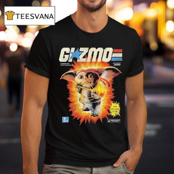 Gremlins G I Zmo To Survive War You Gotta Become War Battle Ready Gizmo With Boom Boom Action T Shirt