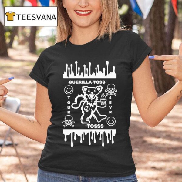 Guerilla Toss Tour Eva Grateful Dead Bears T Shirt