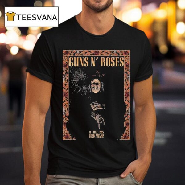 Guns N Roses Wacken Germany At Wacken Open Air On July T Shirt