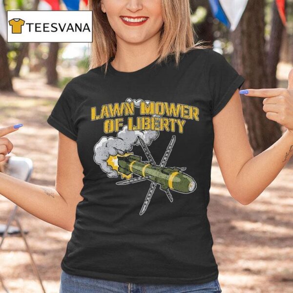 Habitual Linecrosser Lawn Mower Of Liberty T Shirt