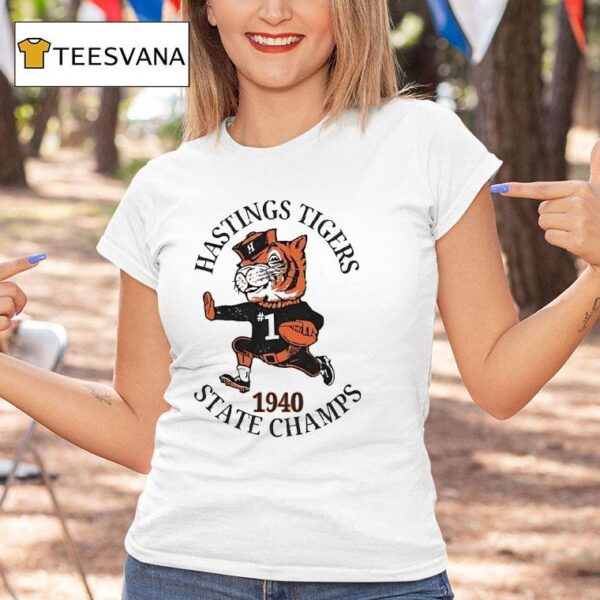 Hastings Tigers State Champs T Shirt