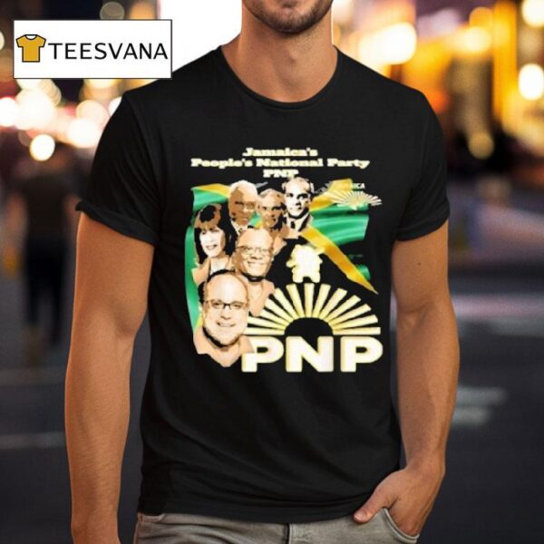 Jamaica S People S National Party Pnp Supporter Novelty T Shirt
