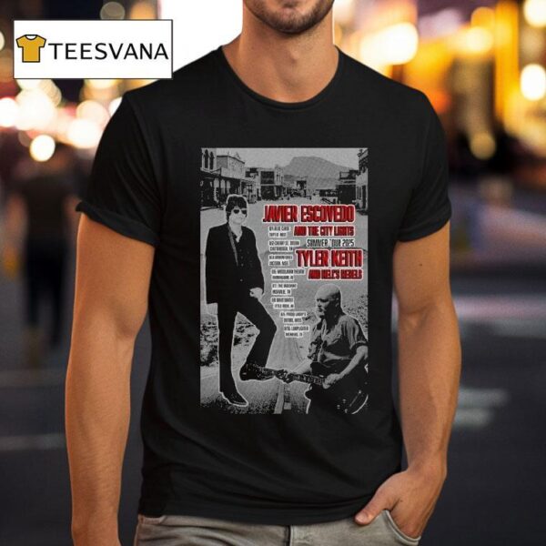 Javier Escovedo And The City Lights Summer Tour T Shirt