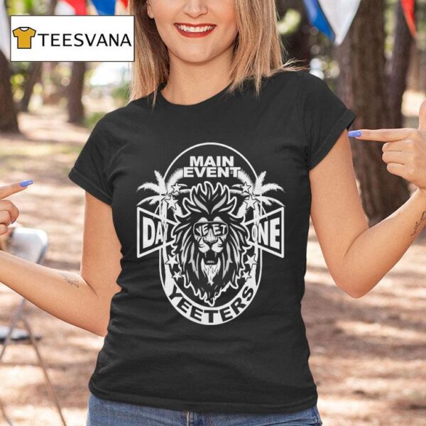 Jey Uso Lion Main Event Yeeters Day One T Shirt