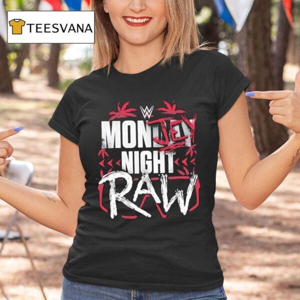 Jey Uso Monday Night Raw Wwe T Shirt
