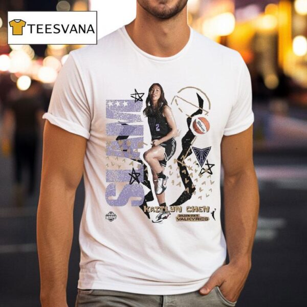 Kaitlyn Chen Slam Golden State Valkyries Wnbpa T Shirt