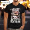 Kansas City Chiefs Classic Here Come The Huskers Kickoff In Kc Go Big Red T Shirt