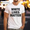 Kanye West Wearing White Lives Matter T Shirt