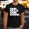 Kevin Ross One Rule One Code T Shirt