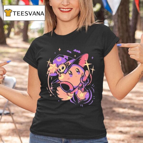 Kirby Pink And Magical T Shirt