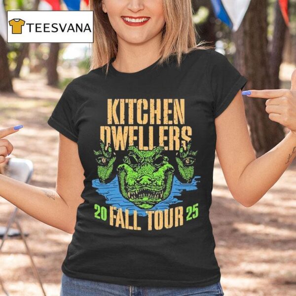 Kitchen Dwellers Fall Tour Birmingham Al Oct Gator T Shirt