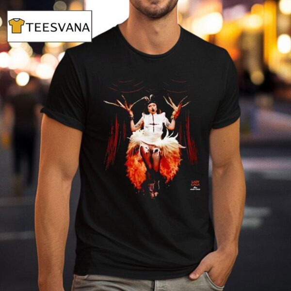 Lady Gaga Bad Romance Live The Mayhem Ball Tour T Shirt