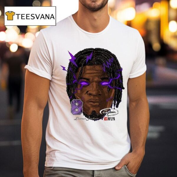 Lamar Jackson Fat Head Nflpa Planet Euphoria T Shirt