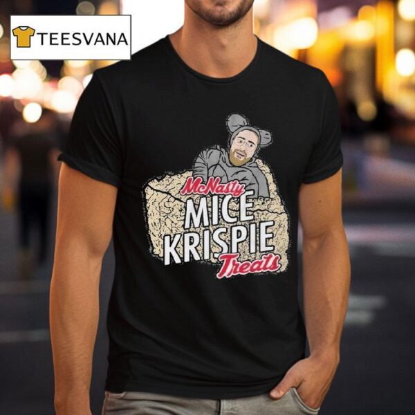 Leigh Mcnasty Mice Krispie Treats T Shirt