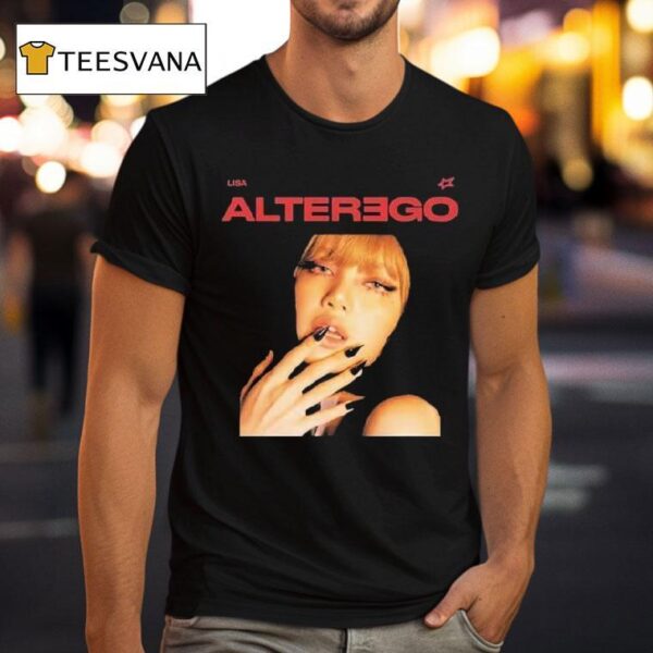 Lisa Alter Ego Album Cover Photo With Tracklist T Shirt