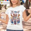 Lollapalooza Grant Park Chicago Il Lucky Cat T Shirt