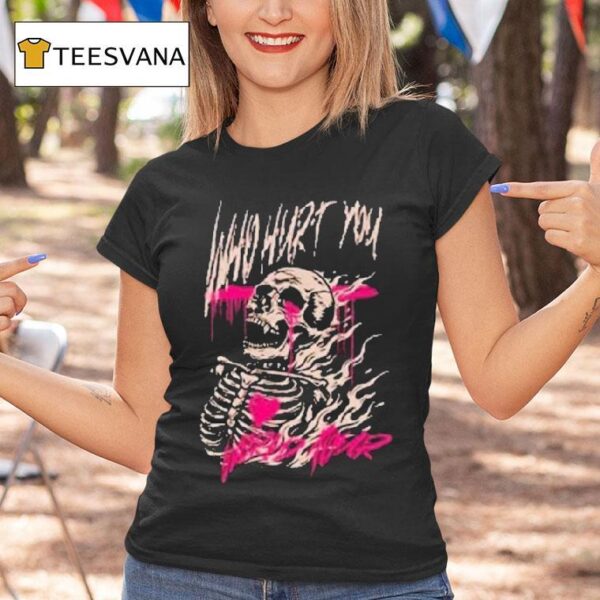 Luciano Cota Who Hurt You World Tour Skeleton T Shirt