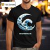 Mar Lara Sudadera Cuernos De La Luna Moon Waves T Shirt