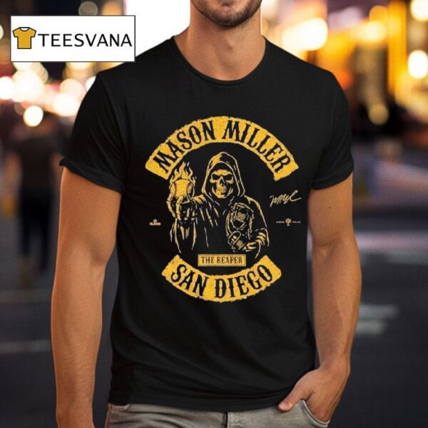 Mason Miller The Reaper San Diego Padres T Shirt