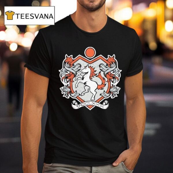 Medieval Shield Denver Broncos T Shirt