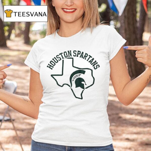 Michigan State Houston Spartans T Shirt