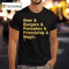 Milwaukee Brewers Beer Burgers Pancakes Friendship And Magic T Shirt