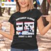 Montgomery Alabama Boat Fight Riverboat Brawl Chair August Chair T Shirt