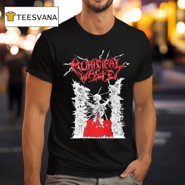 Municipal Waste Hooked T Shirt