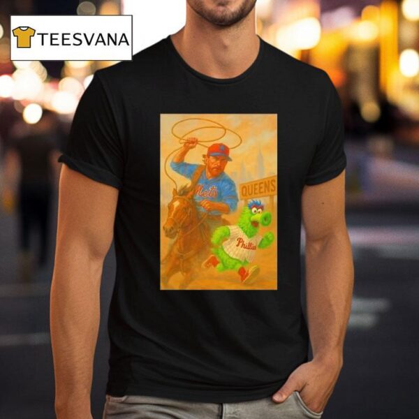 New York Mets Vs Philadelphia Phillies Queens T Shirt