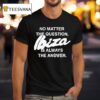 No Matter The Question Ibiza Is Always The Answer T Shirt