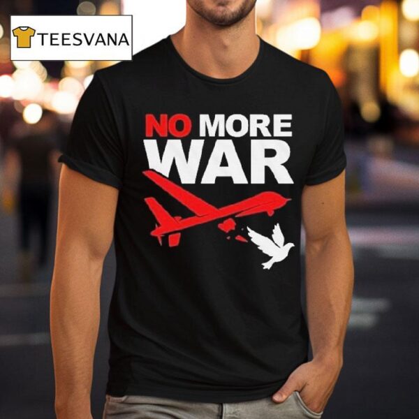 No More War Plant Dove T Shirt
