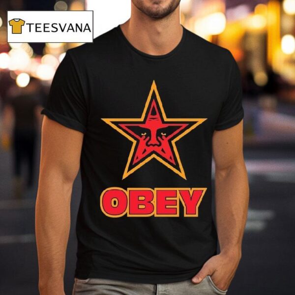 Obey Star T Shirt