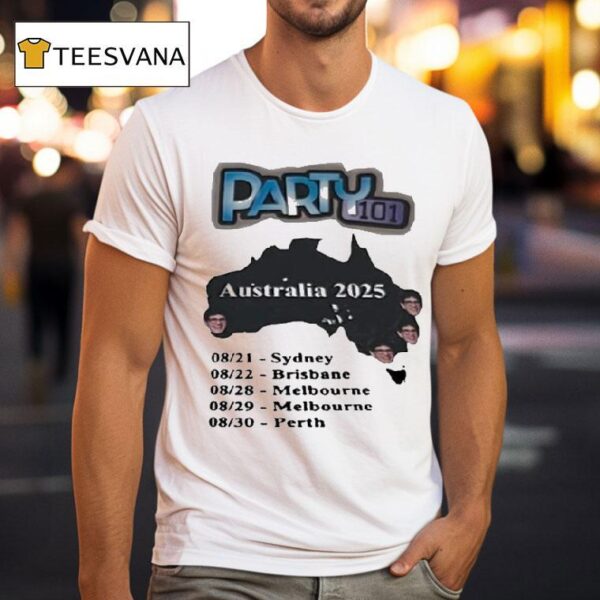 Party Australia Aug Sydney T Shirt