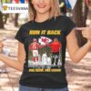 Patrick Mahomes And Andy Reid One Team One Vision Kansas City Chiefs Signatures T Shirt