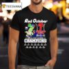 Philadelphia Phillies Red October Bb Nl East Division Champions T Shirt