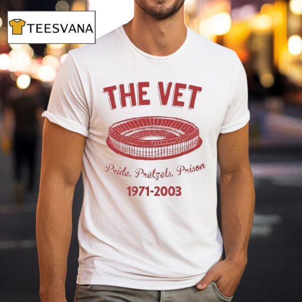 Philadelphia The Vet Pride Pretzels Prison T Shirt