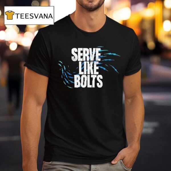 Philippines Vmwc Serve Like Bolts Volleyball World T Shirt
