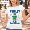 Phillie Phanatic Philly Baseball You Judge From The Shore But You Have Never Sunk Into The Deep Where I Dwell Philadelphia Phillies Masco T Shirt