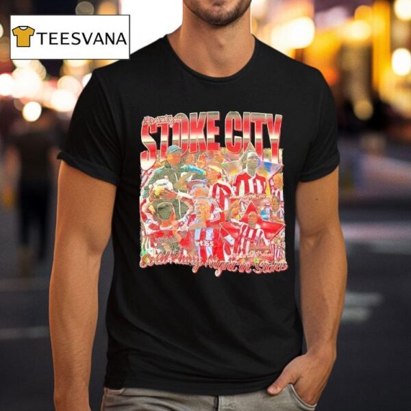 Prime Barclays Stoke City Cold Rainy Night In Stoke T Shirt