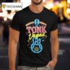 Randall King Tonk Vegas Guitar Neon T Shirt