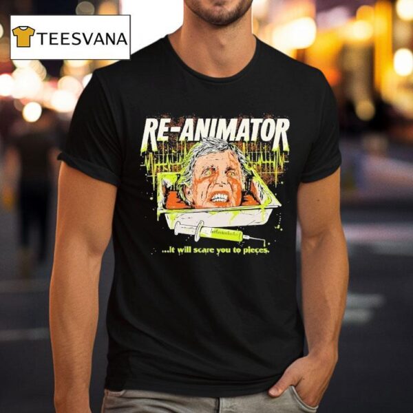 Re Animator It Will Scare You To Pieces Sideshow T Shirt
