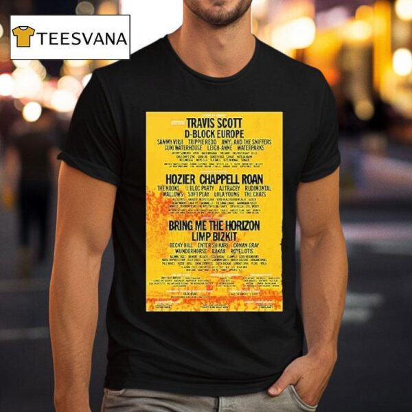 Reading And Leeds Festival For Leeds Festival On August To August Bramham Park In Leeds England T Shirt