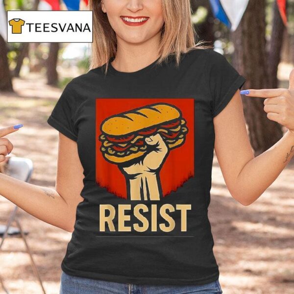 Resist Dc Sandwich Thrower T Shirt