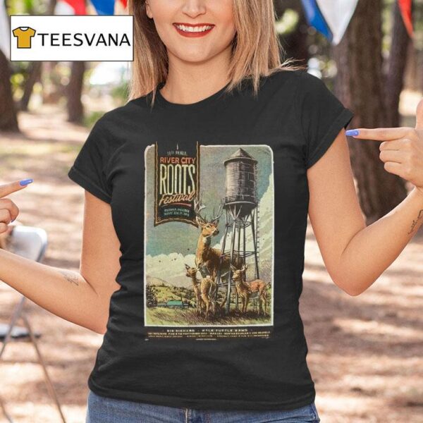 River City Roots Festival Missoula Mn Aug T Shirt