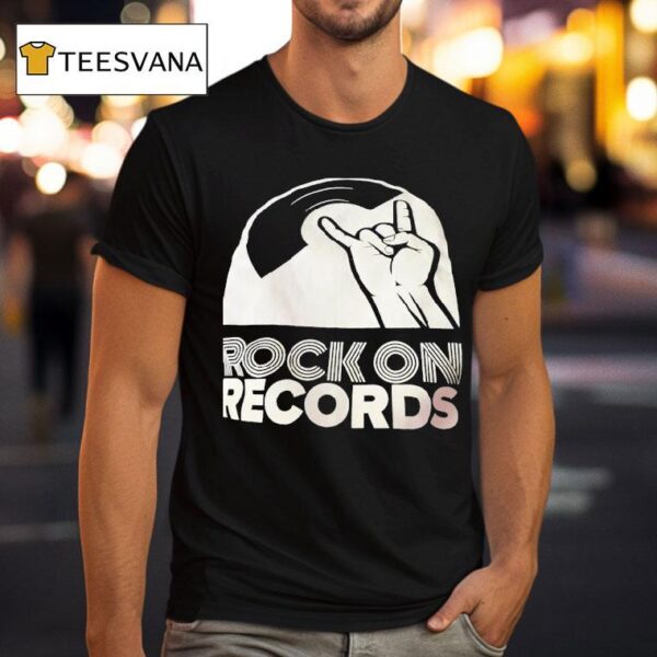 Rock On Records T Shirt